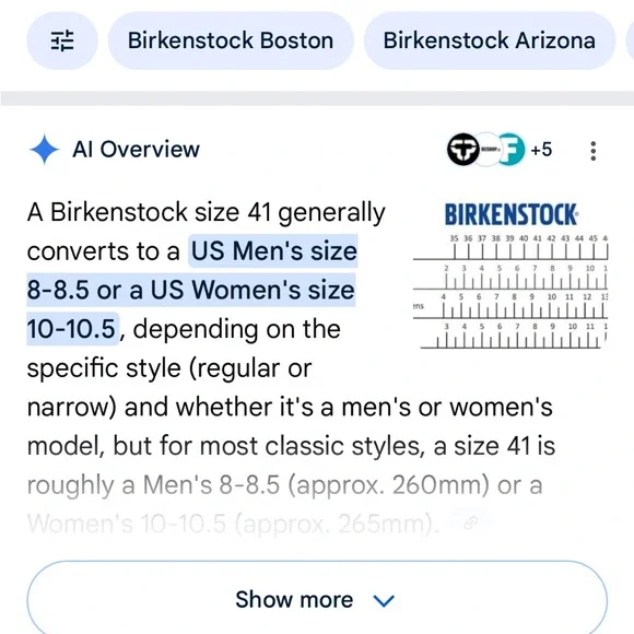 NEW. Brown Birkenstock Arizona sandals. - Picture 6 of 6